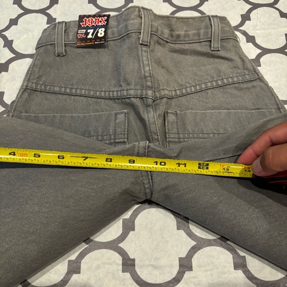 Vintage Jynx Jeans Kids 7-8 Made In USA Y2K Baggy Wide JNCO Skater Rare New - Picture 9 of 11